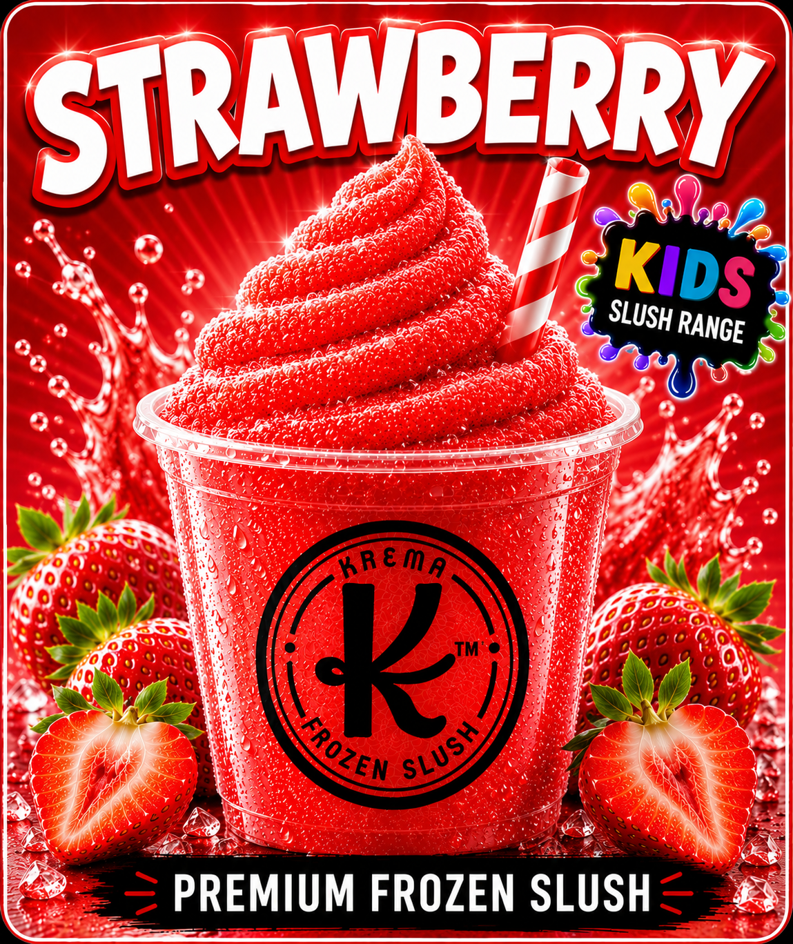 Krema Strawberry Slush